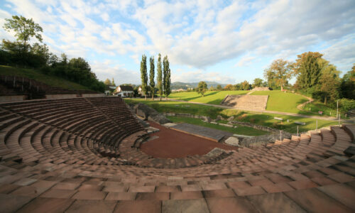 Augusta Raurica Blick vom Theater Foto Susanne Schenker 300dpi