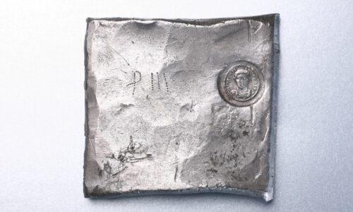 Augusta Raurica Silberbarren Variante 1962 246 Foto Susanne Schenker