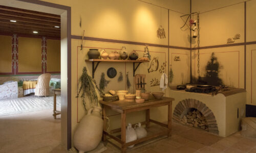 Augusta Raurica Roemerhaus Kueche Foto Susanne Schenker