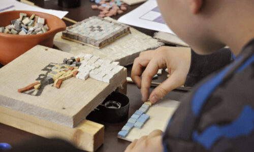 Festa di compleanno per bambini: realizzare mosaici