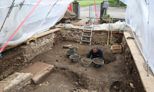 Augusta Raurica Notgrabung Frauenthermen Bild 3