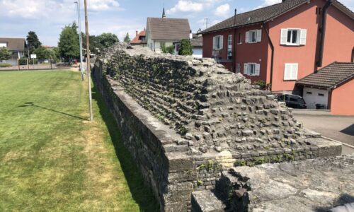 Sanierung der Kastellmauer in Kaiseraugst