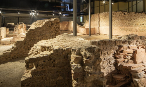 Augusta Raurica Ruinen der Gewerbehaeuser Foto Susanne Schenker