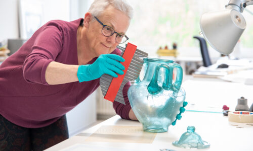 Sammlungszentrum Augusta Raurica Arbeitsplatz Forschung Foto Susanne Schenker