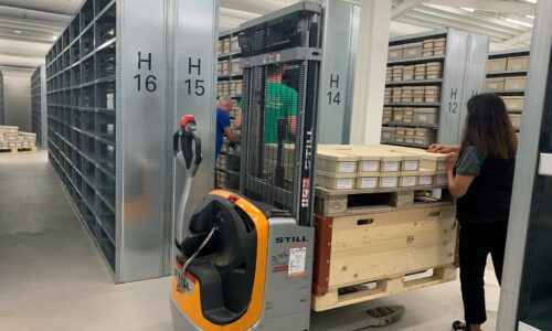 Umzug Sammlung geht in die zweite Phase