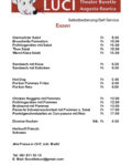 LUCI Speisekarte 2023