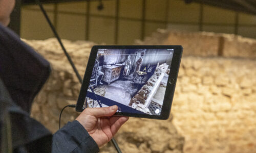 Mit dem Tablet in die Vergangenheit