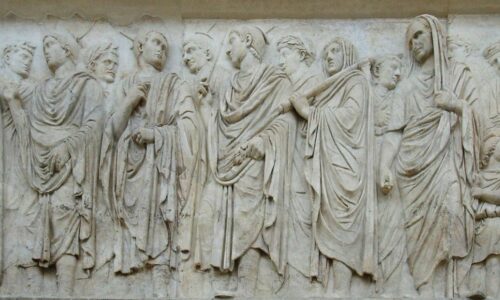 Ara pacis fregio lato ovest 2 A