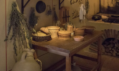 Augusta Raurica Roemerhaus Kueche Foto Susanne Schenker