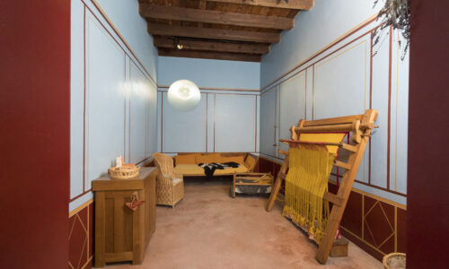 Augusta Raurica Roemerhaus Webzimmer Foto Susanne Schenker