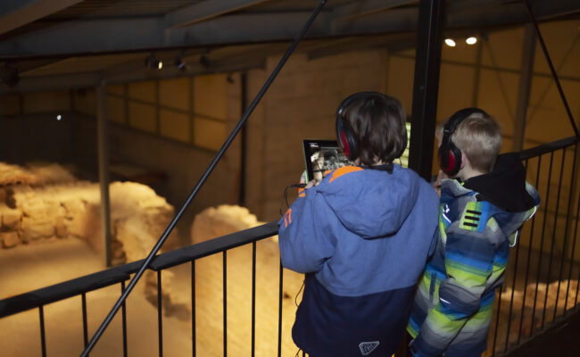 La storia delle rovine in formato digitale: racconto in realtà aumentata negli edifici commerciali